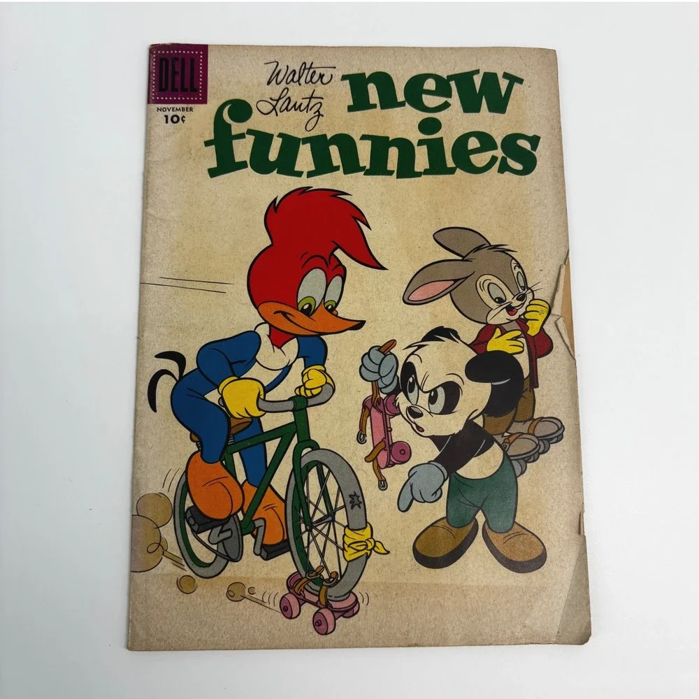Walter Lantz New Funnies Comic Book November‎ 1950s Woody Woodpecker Andy Panda